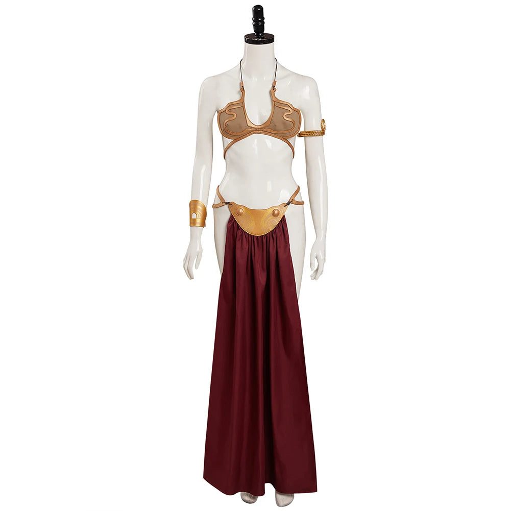 Prinsesse Leia Slave Bikini Kostyme