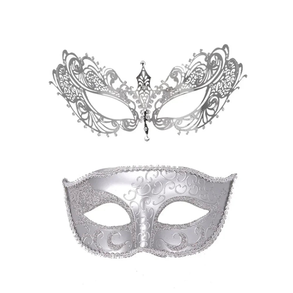 Eksklusivt Maskeradesett for Par (2 stk)