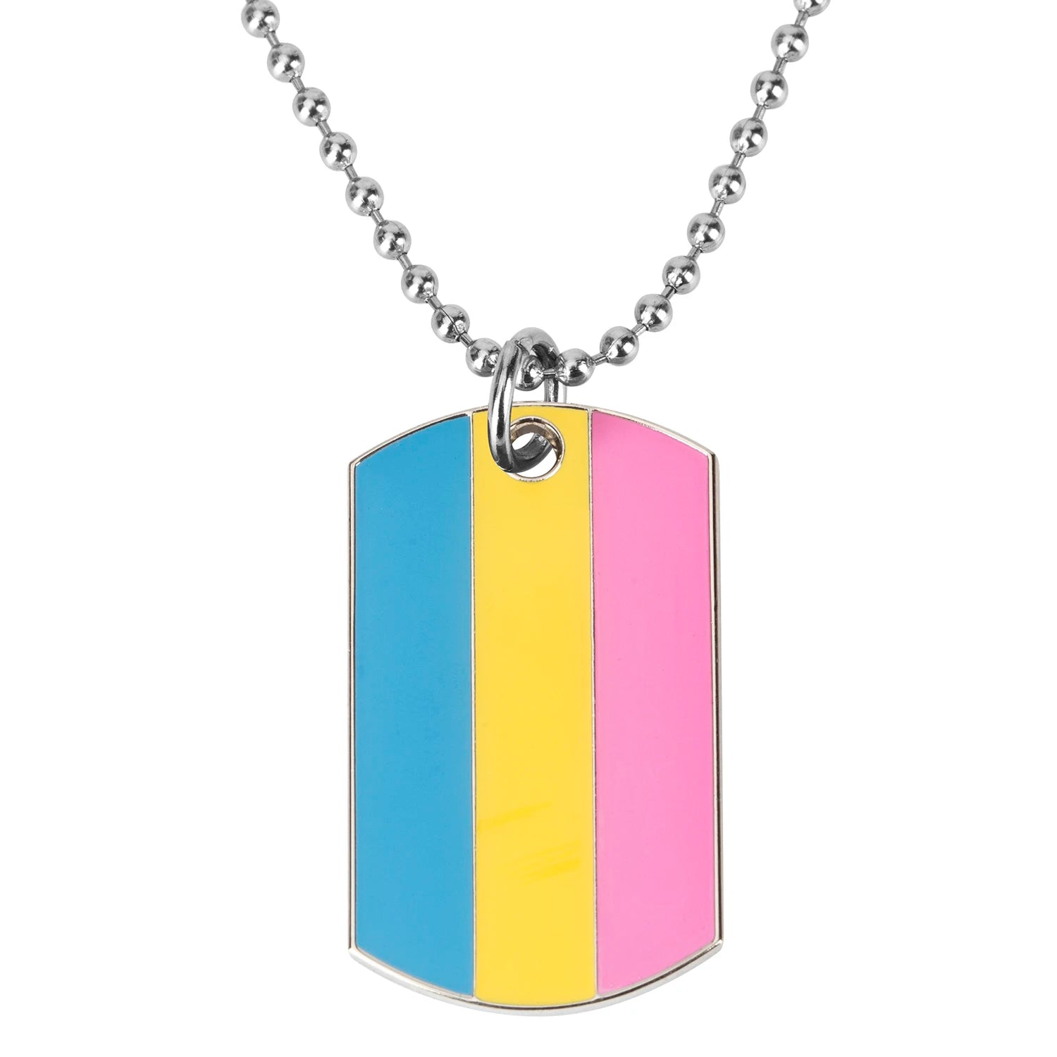 Pride Hjerte-Halskjede med Regnbueanheng