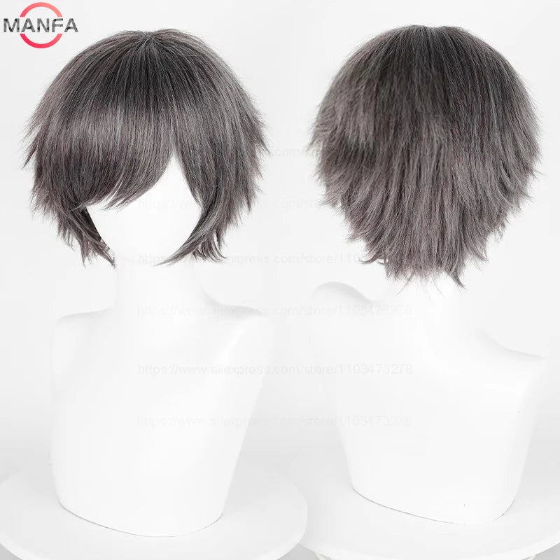 Kort Rett Cosplay-Parykk (30 cm)