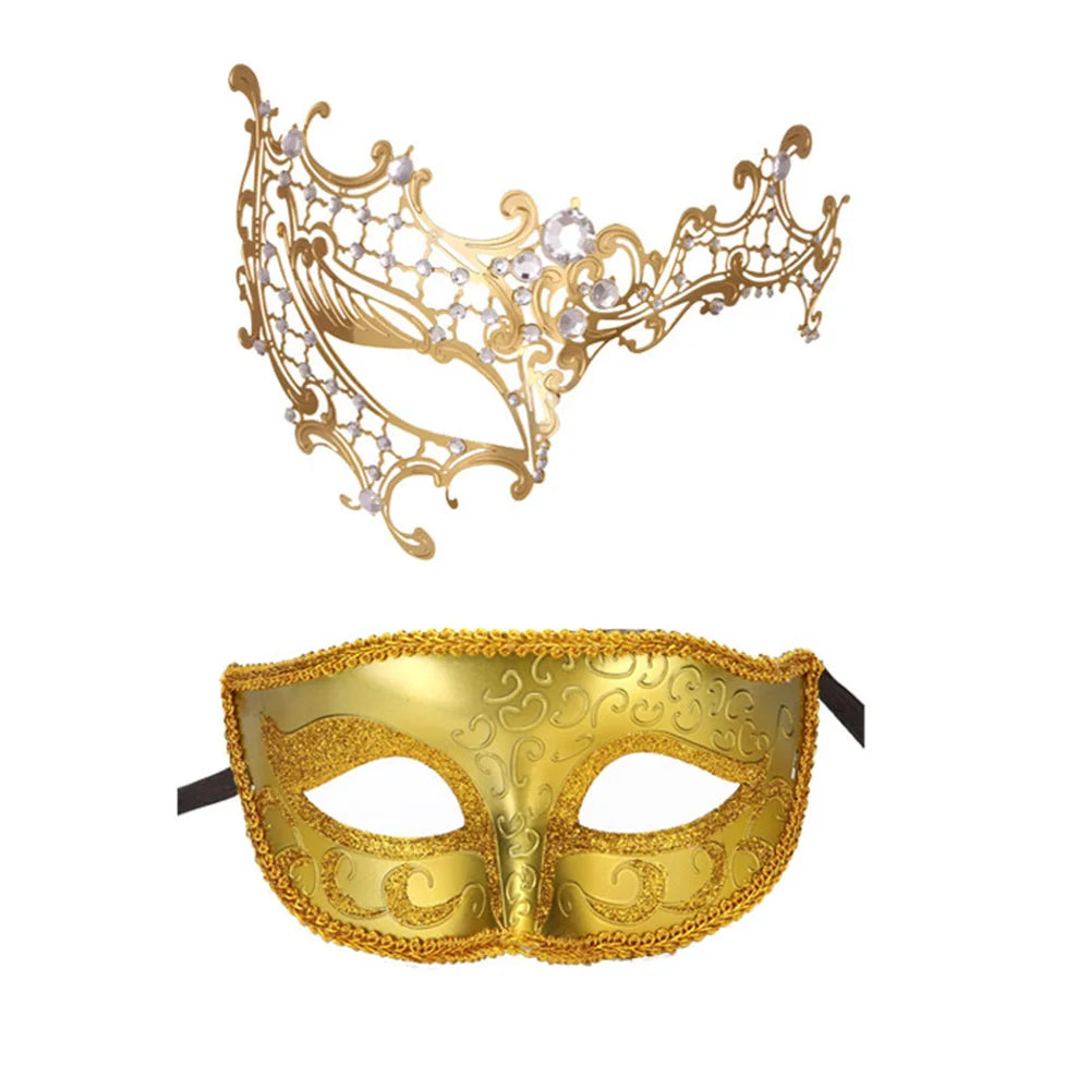 Eksklusivt Maskeradesett for Par (2 stk)