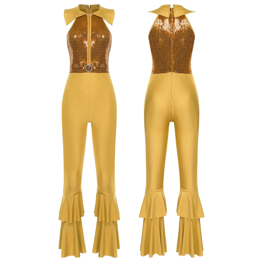 70-talls Disko Jumpsuit for Damer