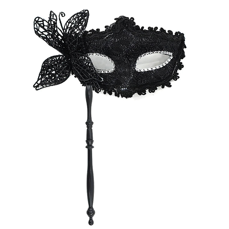 Elegant Halvmaske på Pinne for Damer