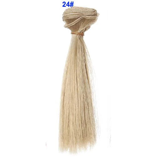 Dukkehår / BJD Parykk-Tresse (15–25 cm)