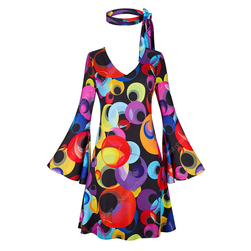 70-talls Hippie & Disko Kostyme for Herrer