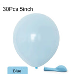 Blue balloons