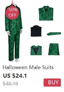 The Riddler Cosplay Kostyme