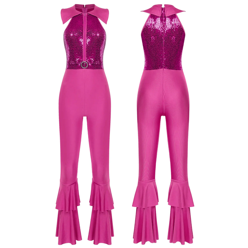 70-talls Disko Jumpsuit for Damer
