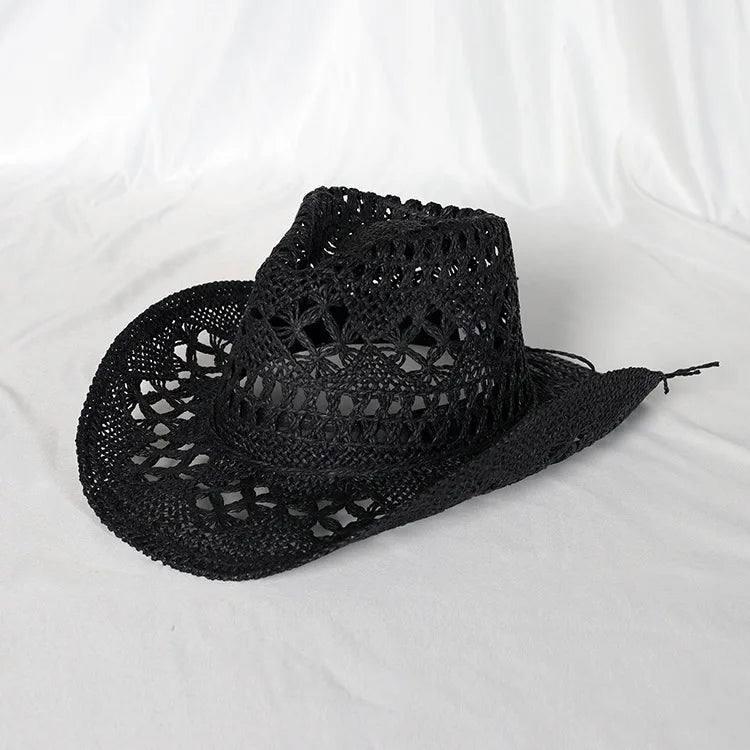 Glitrende Western Cowboyhatt