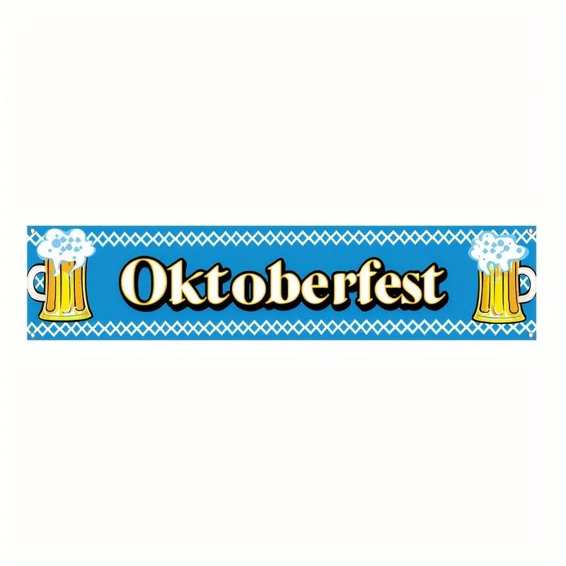 Oktoberfest Ølhage Feiringsbanner (45 x 200 cm)