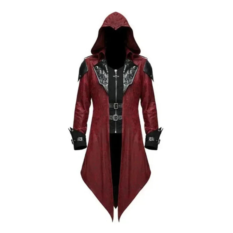 Assassin's Creed Cosplay Jakke - Middelalder Hettejakke