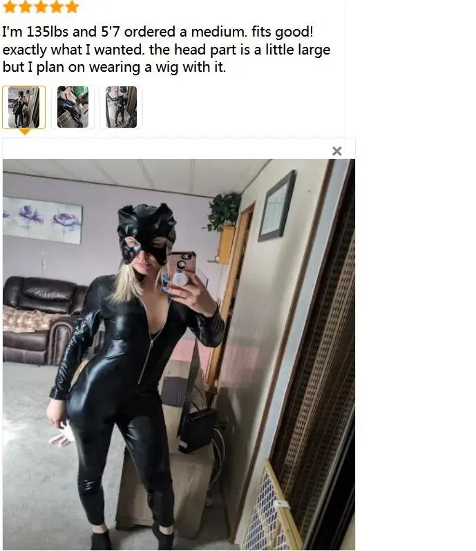 Catwoman Cosplay Kostyme