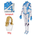 Invisible Woman Cosplay Drakt