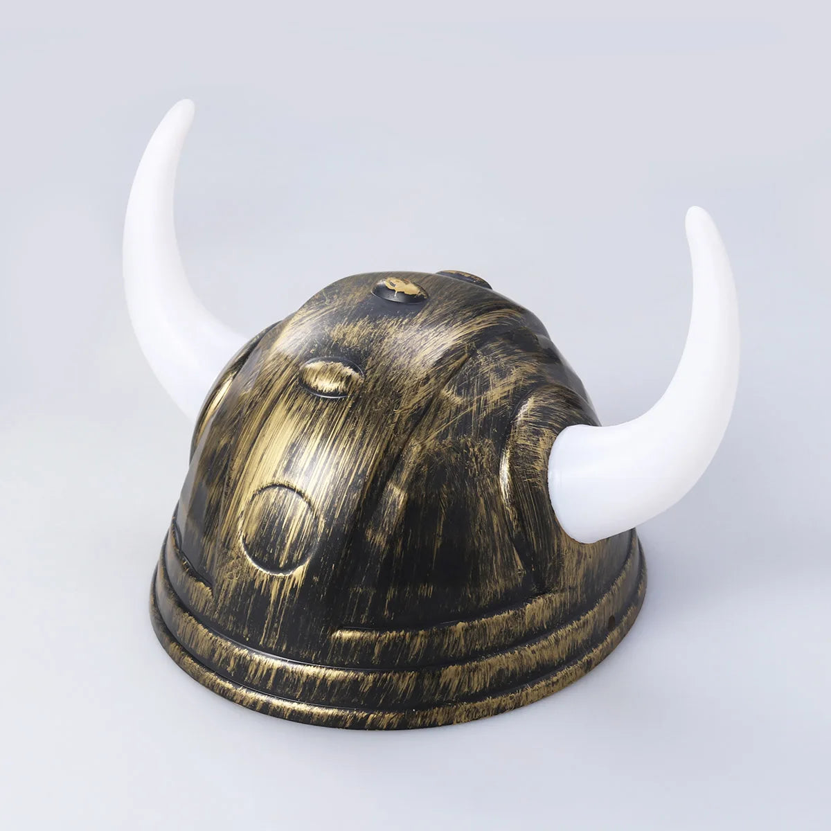 Klassisk Vikinghjelm med Horn