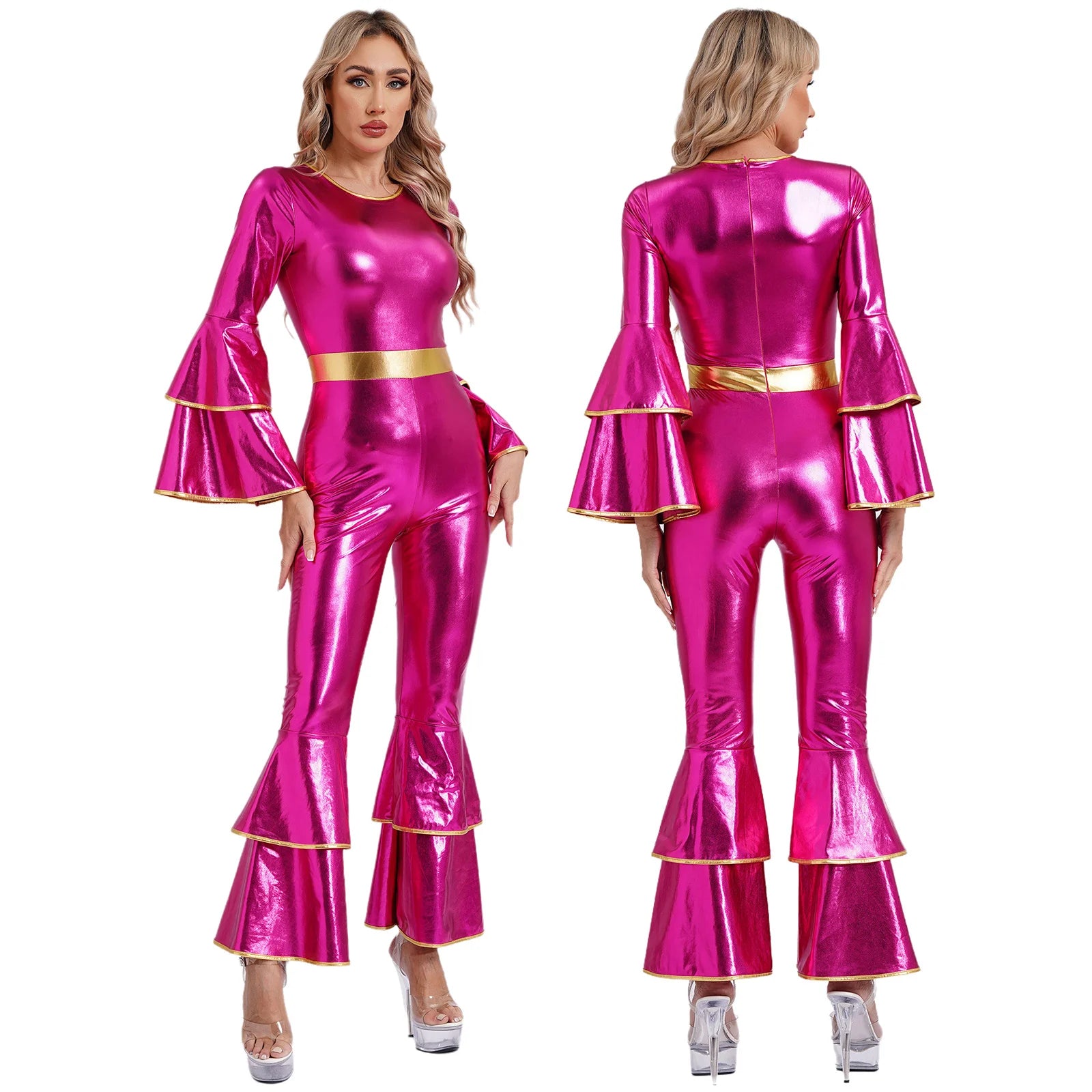 70-talls Disko Jumpsuit for Damer