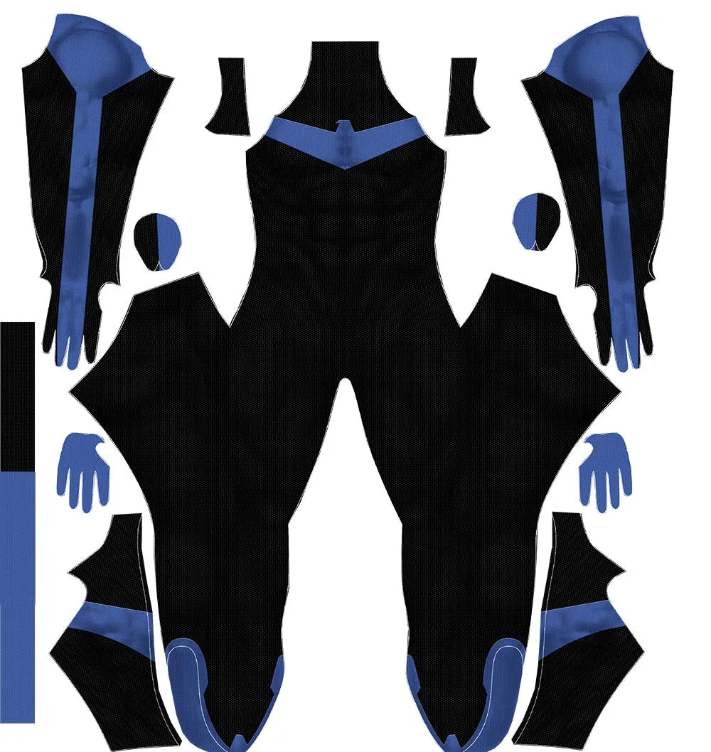 Nightwing & Batgirl Kostyme