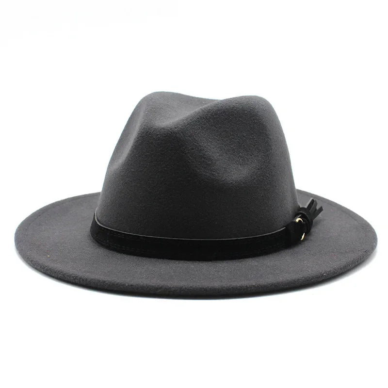 Elegante Ull-Fedora Hatt