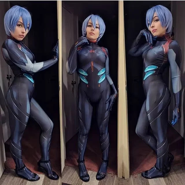 Asuka Langley Cosplay Drakt