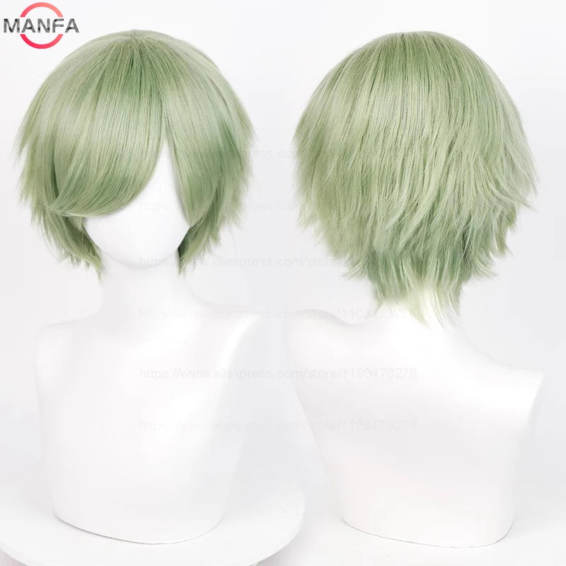 Kort Rett Cosplay-Parykk (30 cm)