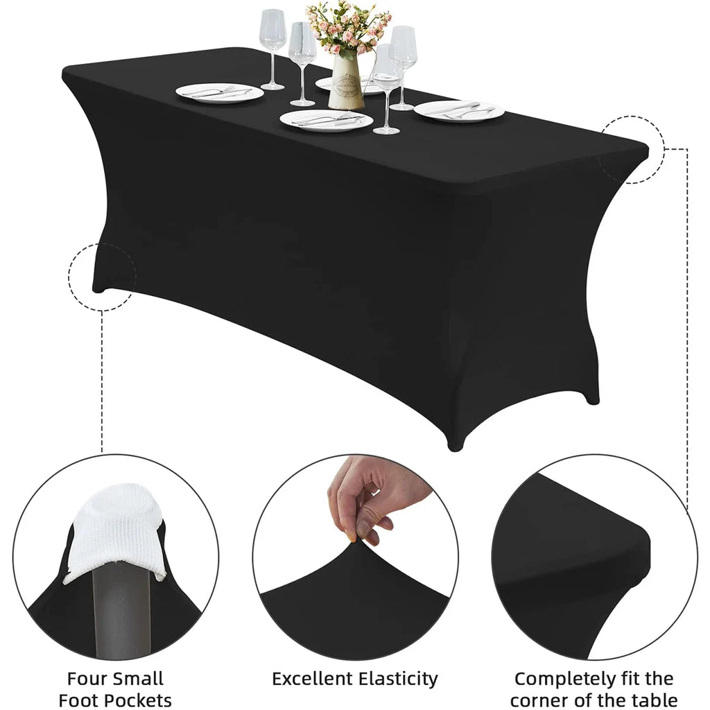 Elastisk Duk til Festbord (Rynkefri Spandex)