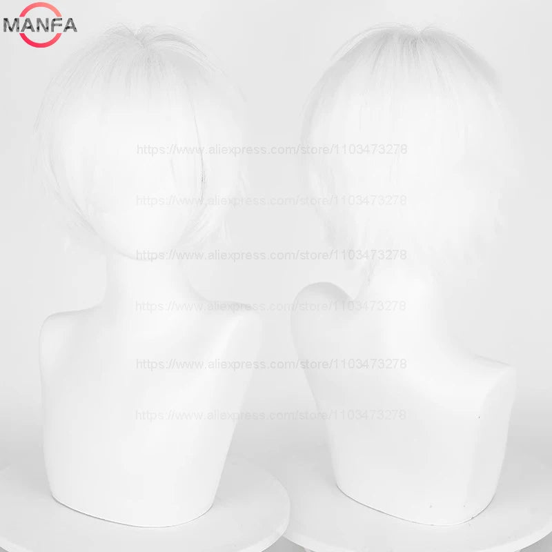 Kort Rett Cosplay-Parykk (30 cm)