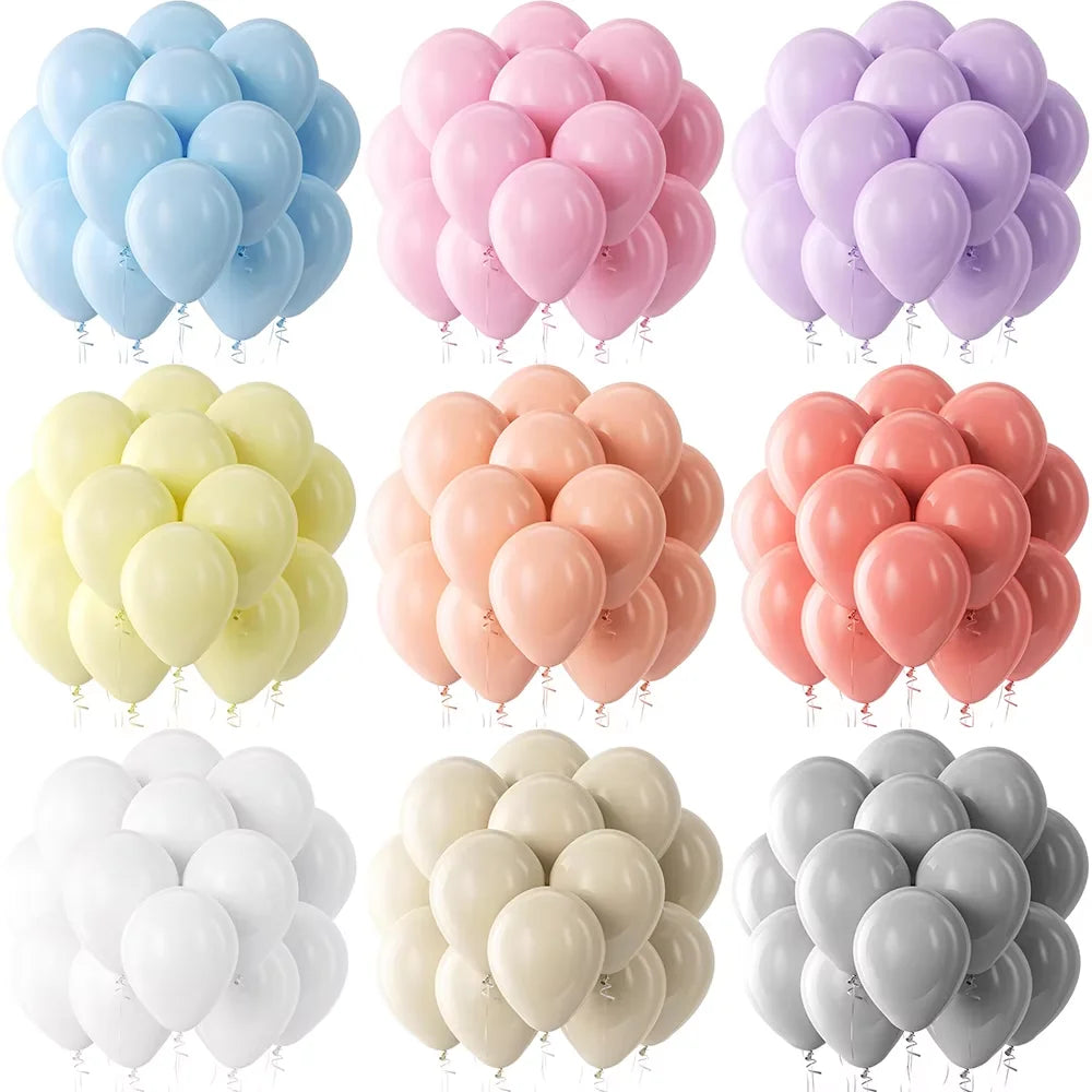 Pastell Latexballonger – Baby Rosa & Blå