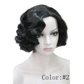 1920-talls Retro Flapper Parykk Finger Waves