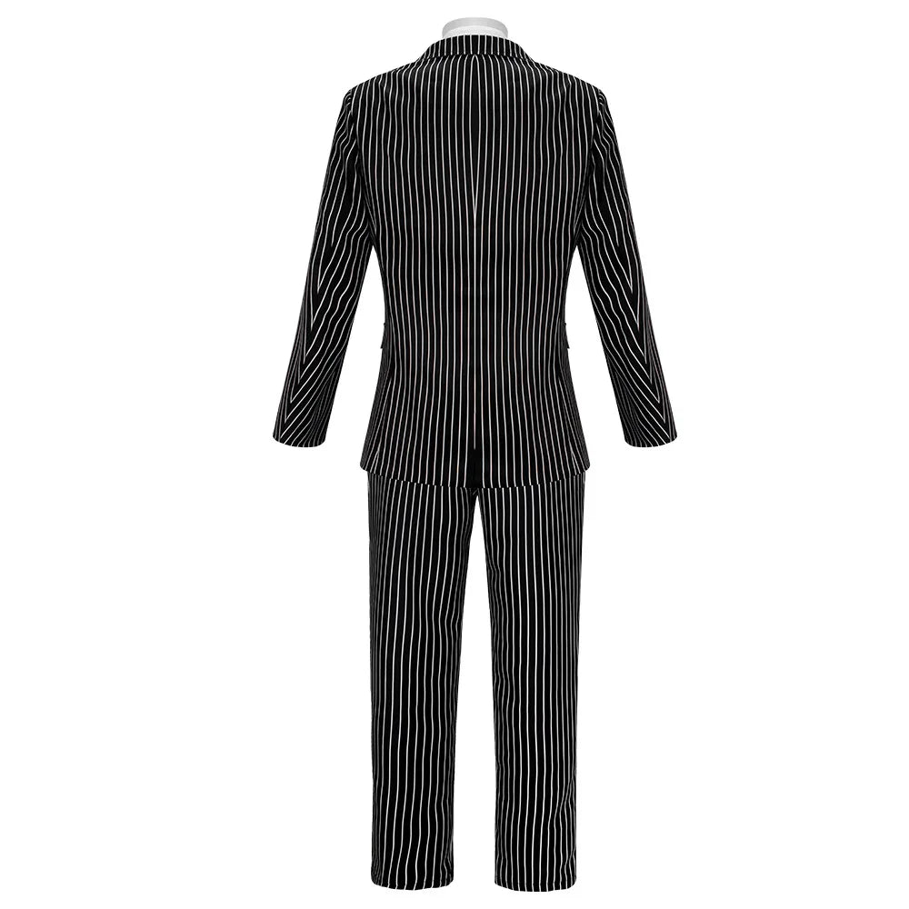 Morph 1920-tallet Stripete Gangster Dress for Menn