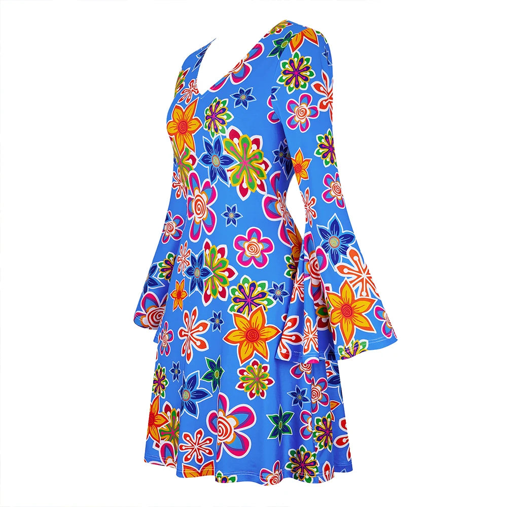 70-talls Hippie & Disko Kostyme for Herrer