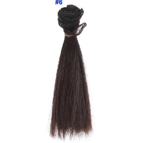 Dukkehår / BJD Parykk-Tresse (15–25 cm)