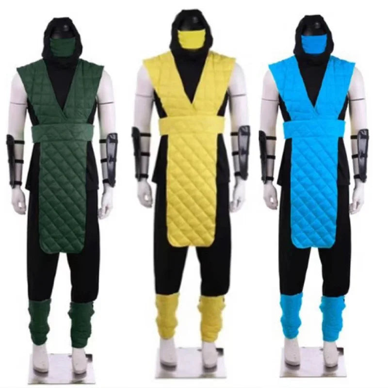 Mortal Kombat Scorpion & Sub-Zero Cosplay Kostyme