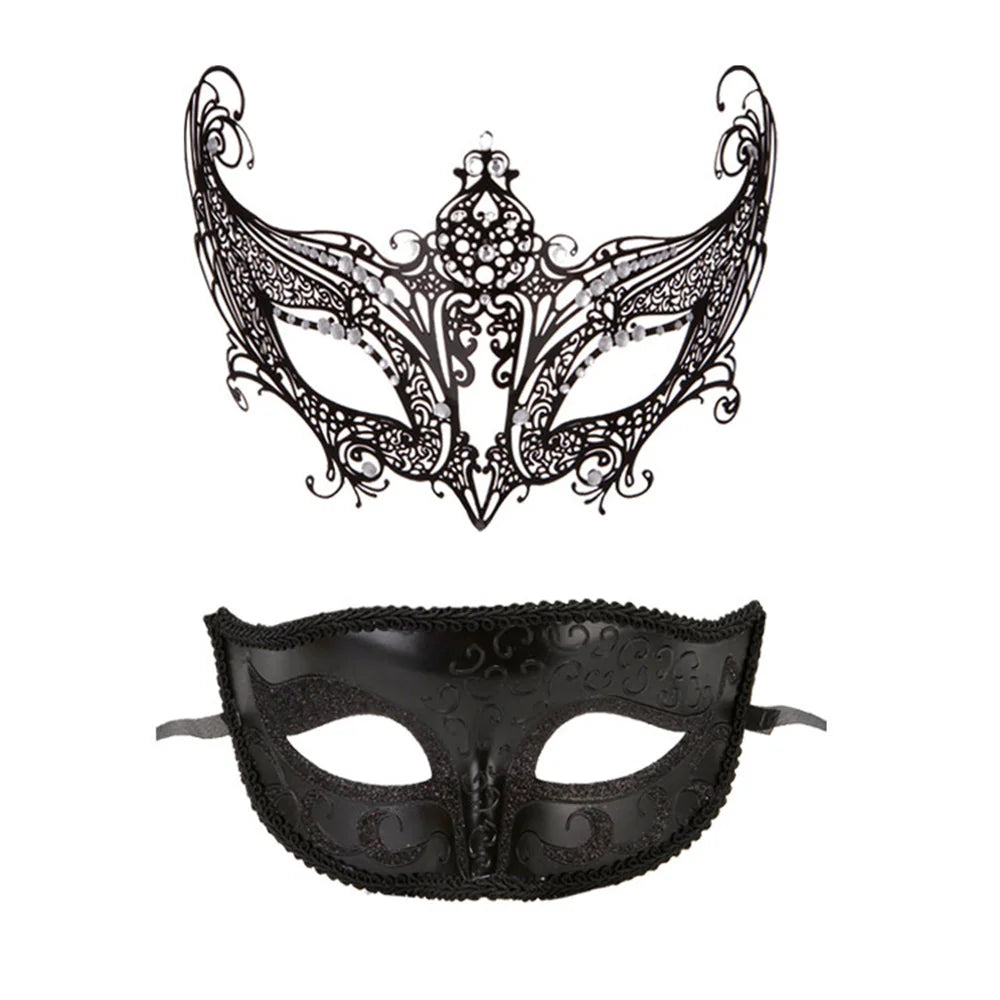 Eksklusivt Maskeradesett for Par (2 stk)