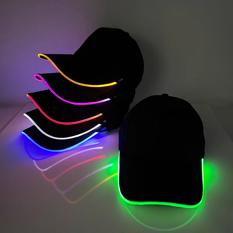 LED Lysende Caps