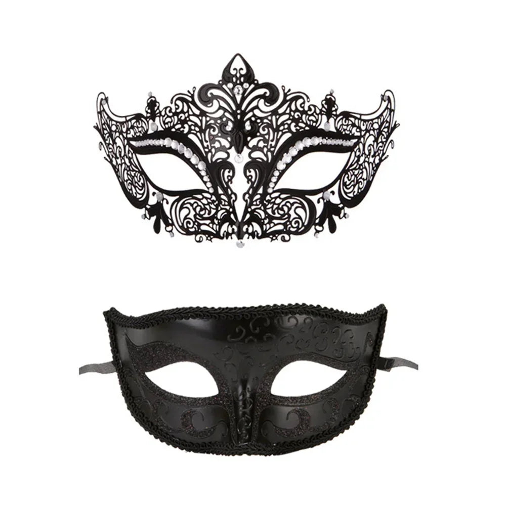 Eksklusivt Maskeradesett for Par (2 stk)