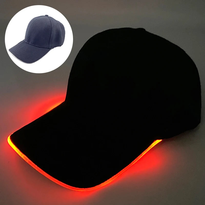 LED Lysende Caps