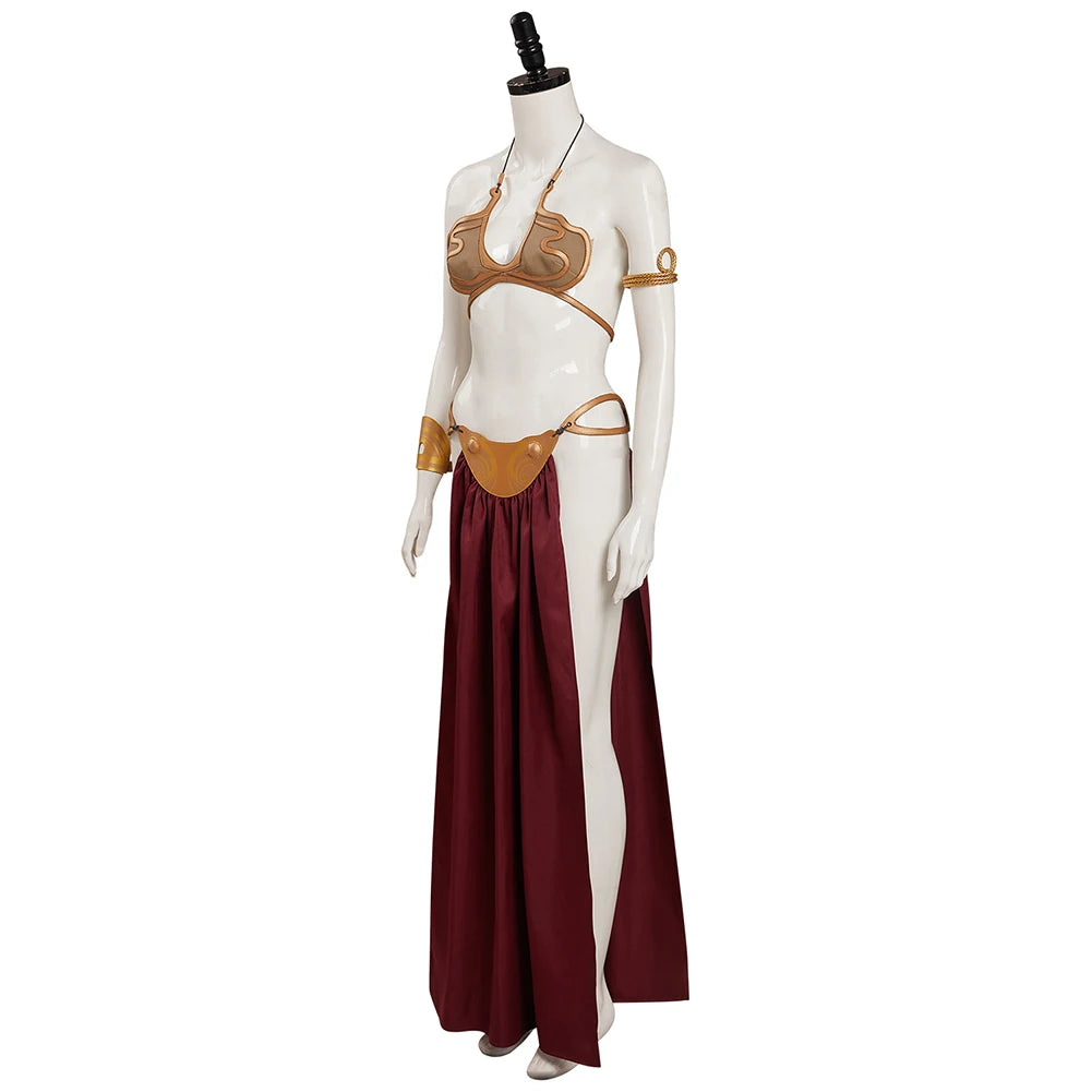 Prinsesse Leia Slave Bikini Kostyme