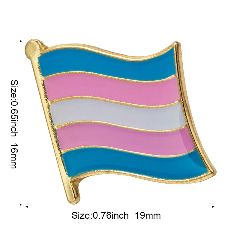 Progress Pride Emalje Lapel Pin