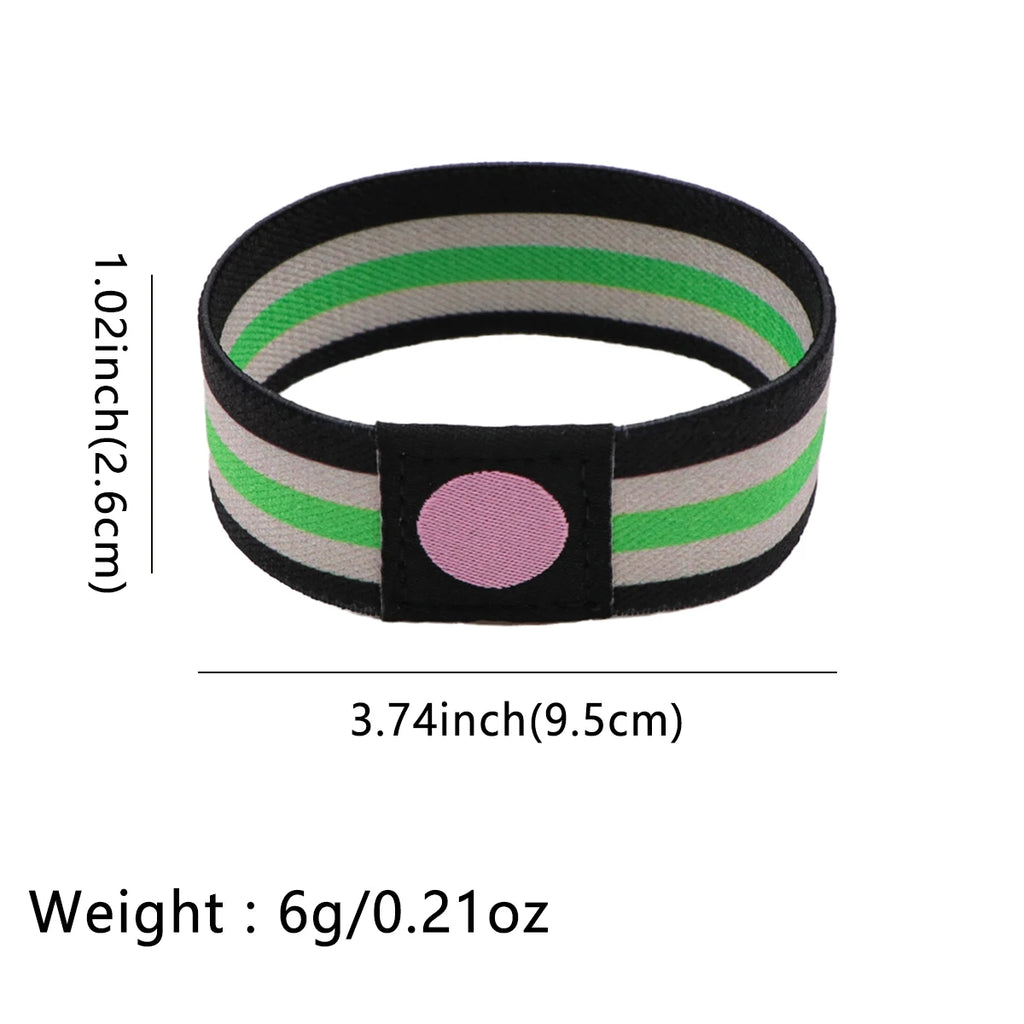 Elastisk Pride Armbånd / Sport-Svettebånd
