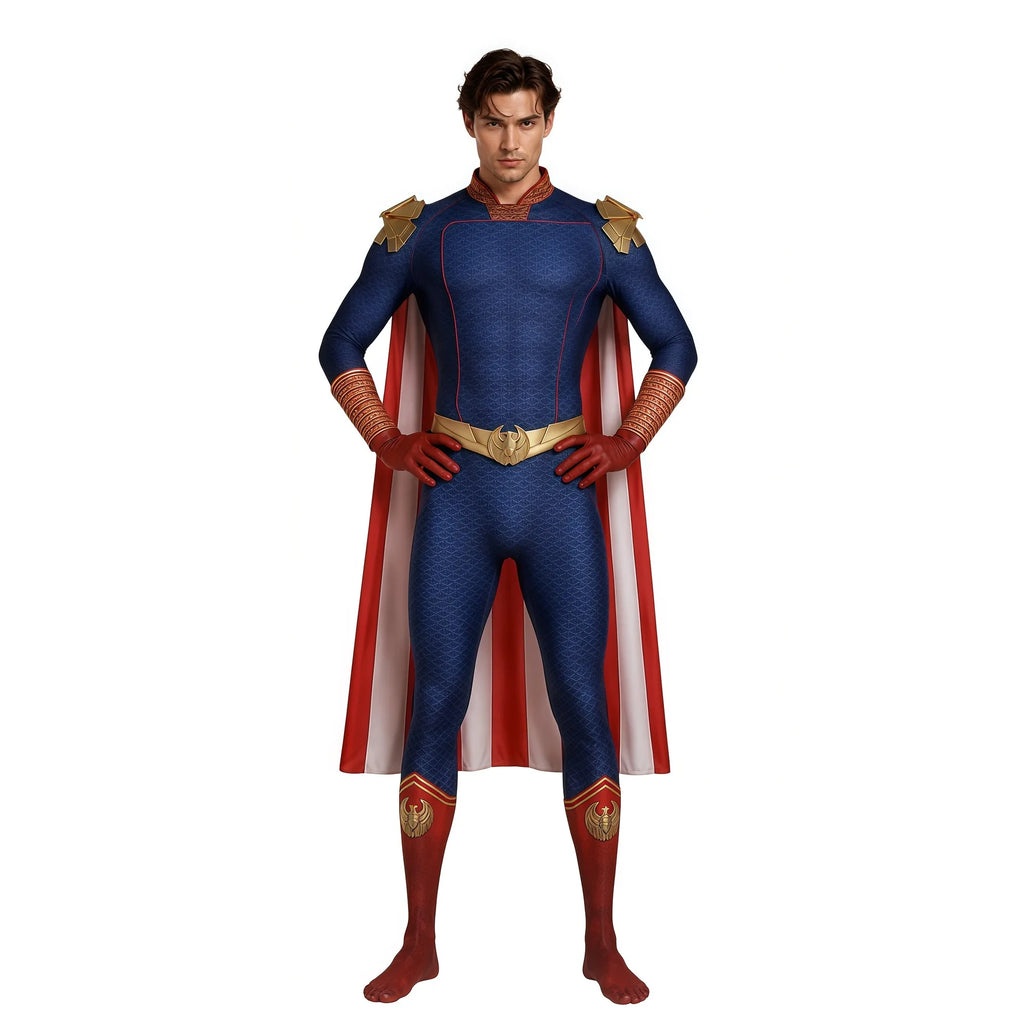 The Boys Homelander Cosplay Jumpsuit Kostyme