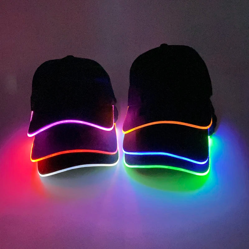 LED Lysende Caps