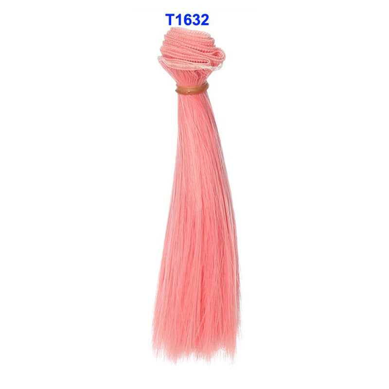 Dukkehår / BJD Parykk-Tresse (15–25 cm)