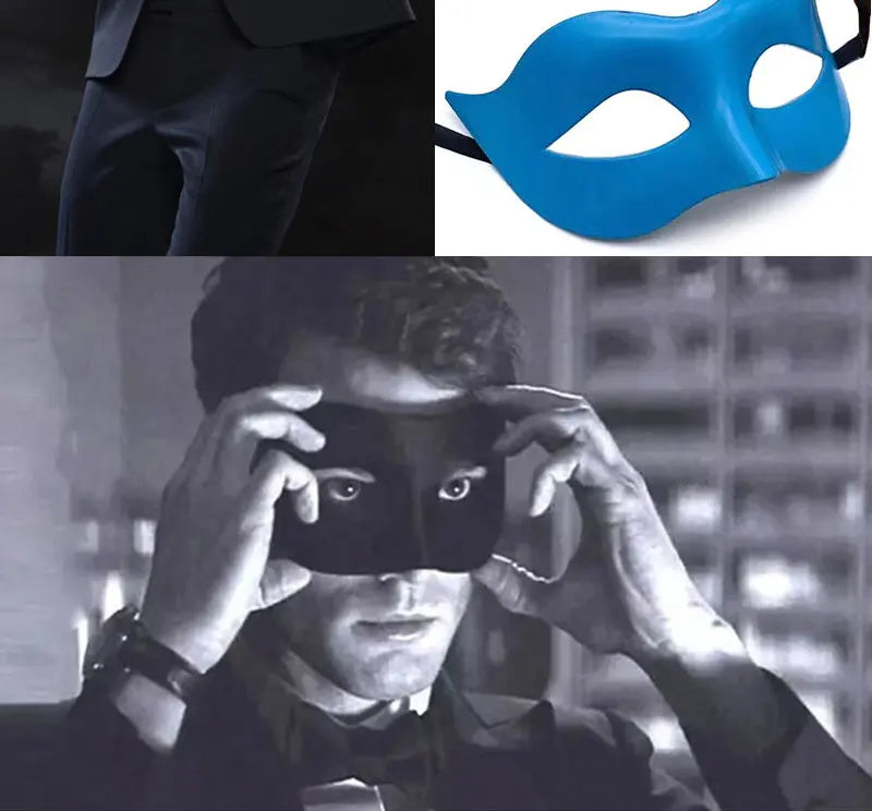 Retro Gentleman & Dronning Halvmaske
