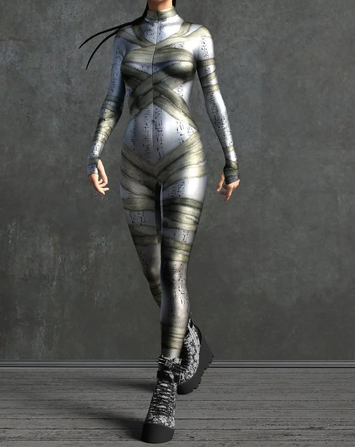 Cyber Witcher Templar Bodysuit Cosplay