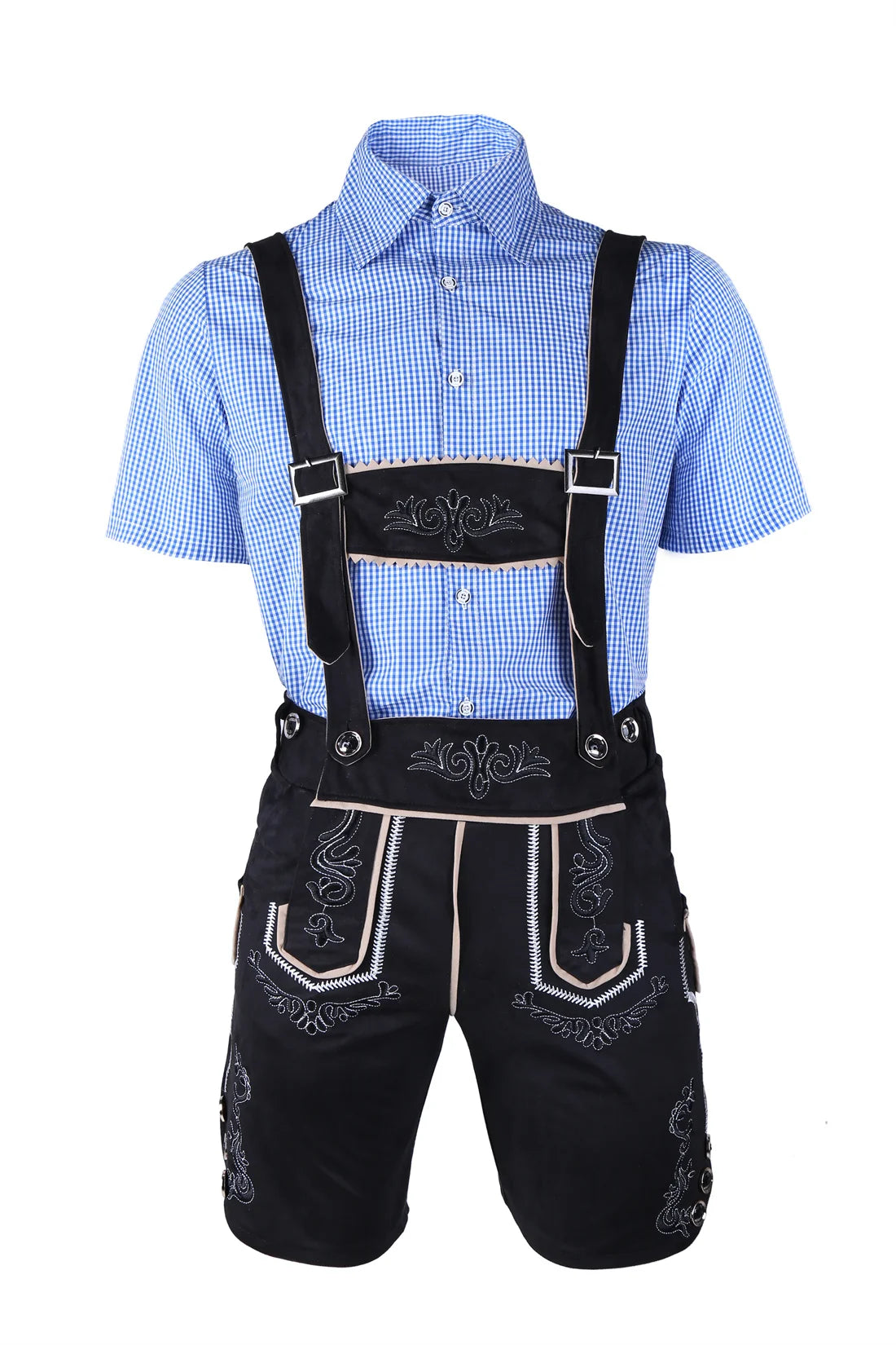 Komplett Lederhosen Oktoberfest Kostymesett til Herre