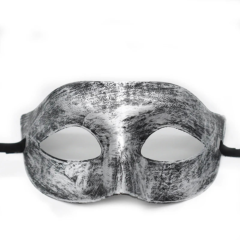 Vintage Prins Maskeradadmaske med Krone
