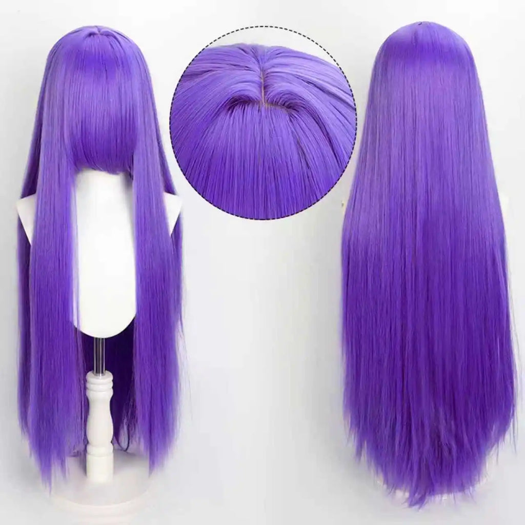 Ekstra Lang Rett Cosplay-Parykk (100 cm)