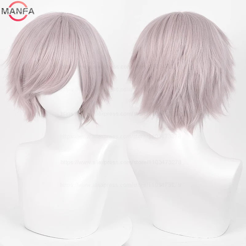 Kort Rett Cosplay-Parykk (30 cm)