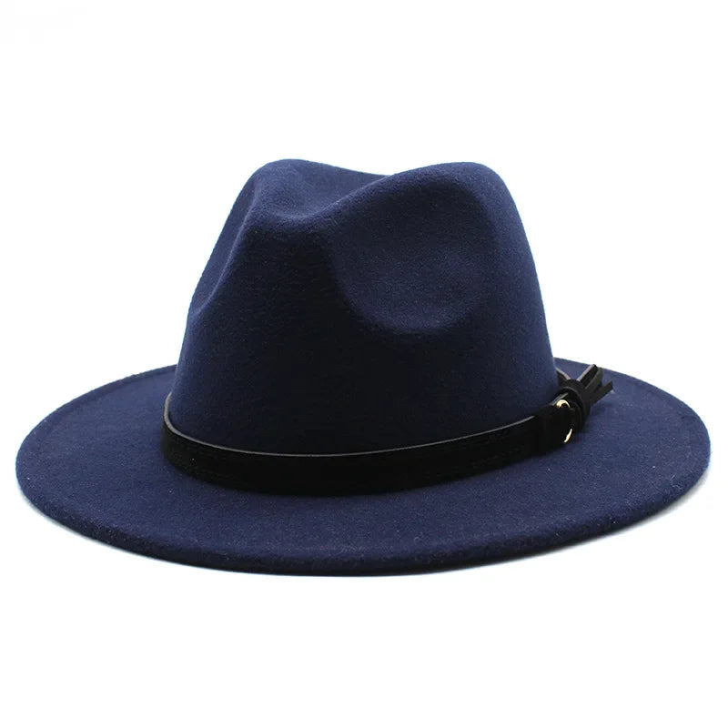 Elegante Ull-Fedora Hatt