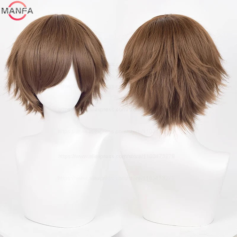 Kort Rett Cosplay-Parykk (30 cm)