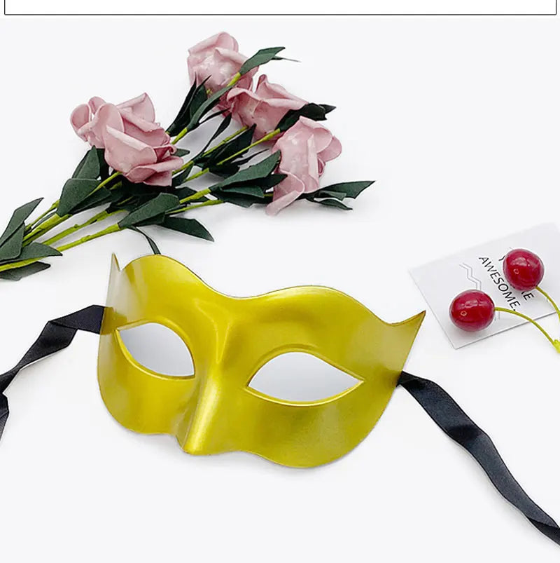 Retro Gentleman & Dronning Halvmaske